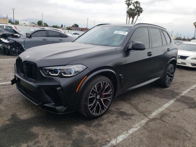 BMW X5 M 2023 with VIN 5YMJU0C02P9R00044 - Photo from auction