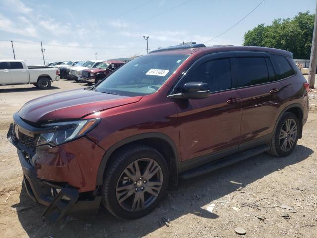 HONDA PASSPORT E 2021 with VIN 5FNYF8H50MB025679 - Photo from auction