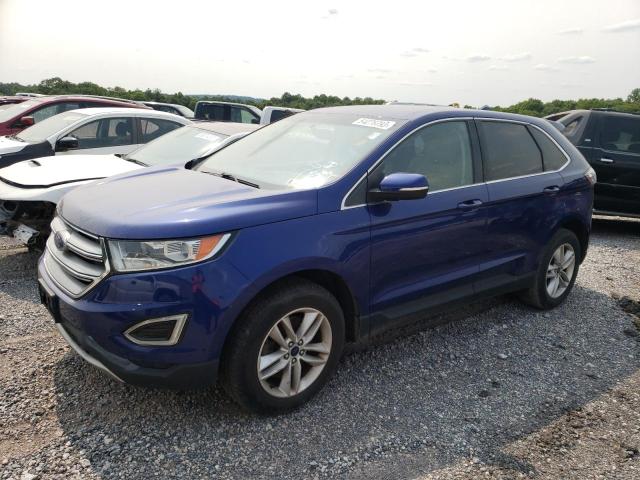 FORD EDGE SEL 2015 with VIN 2FMTK4J98FBC36359 - Photo from auction