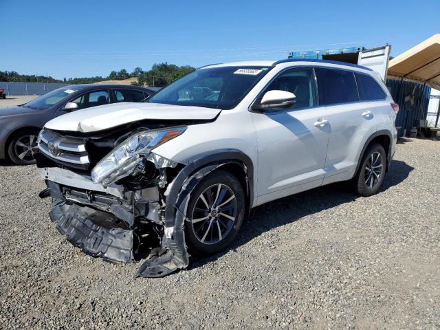 TOYOTA HIGHLANDER 2017 with VIN 5TDJZRFH0HS512765 - Photo from auction