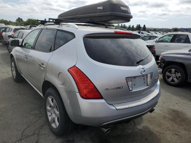 Photo 2 from auction – 2007 NISSAN MURANO with VIN JN8AZ08W37W628696