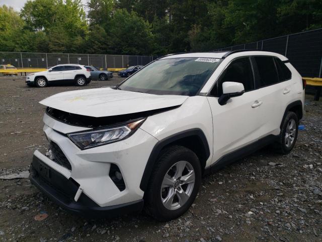 TOYOTA RAV4 XLE 2019 with VIN JTMP1RFV7KD036489 - Photo from auction