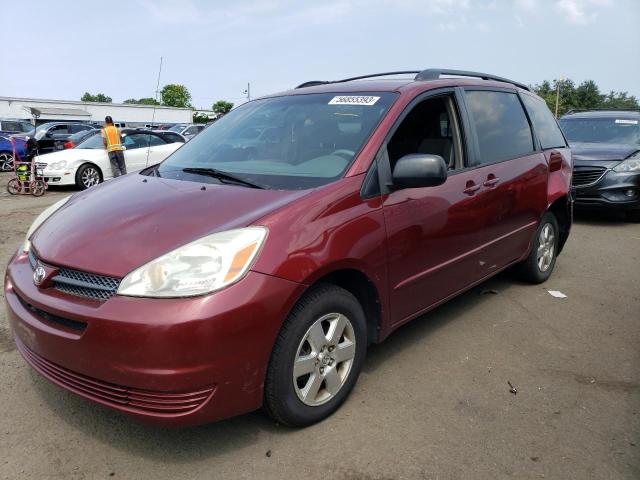 TOYOTA SIENNA 2005 with VIN 5TDZA23C45S350967 - Photo from auction