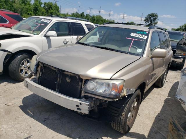 TOYOTA HIGHLANDER 2006 مع رقم تعريف المركبة JTEGD21A260139265 - صورة من المزاد