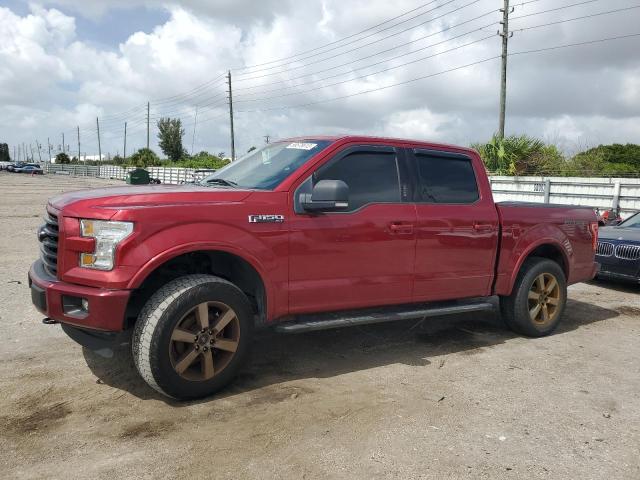 FORD F150 SUPER 2017 with VIN 1FTEW1EF5HFA80458 - Photo from auction