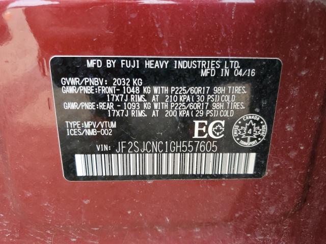 Photo 14 from auction – 2016 SUBARU FORESTER 2 with VIN JF2SJCNC1GH557605