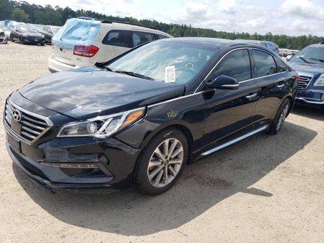 HYUNDAI SONATA SPO 2016 with VIN 5NPE34AF1GH405563 - Photo from auction