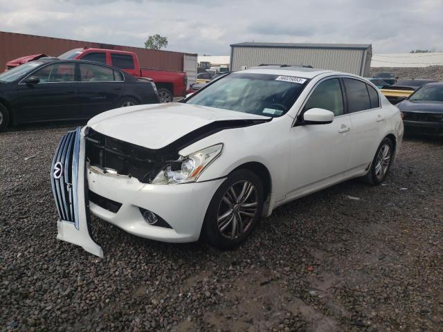 INFINITI G25 BASE 2012 with VIN JN1DV6AP2CM701415 - Photo from auction