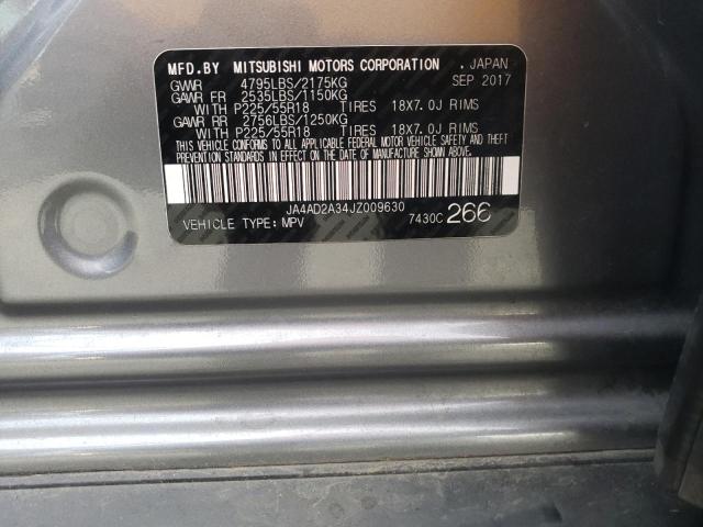 Photo 14 from auction – 2018 MITSUBISHI OUTLANDER with VIN JA4AD2A34JZ009630
