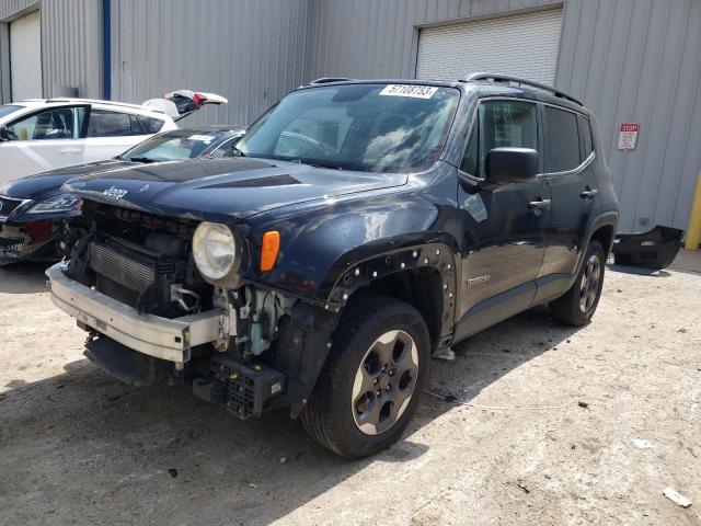 Photo 1 from auction – 2017 JEEP RENEGADE S with VIN ZACCJBAB6HPG35347