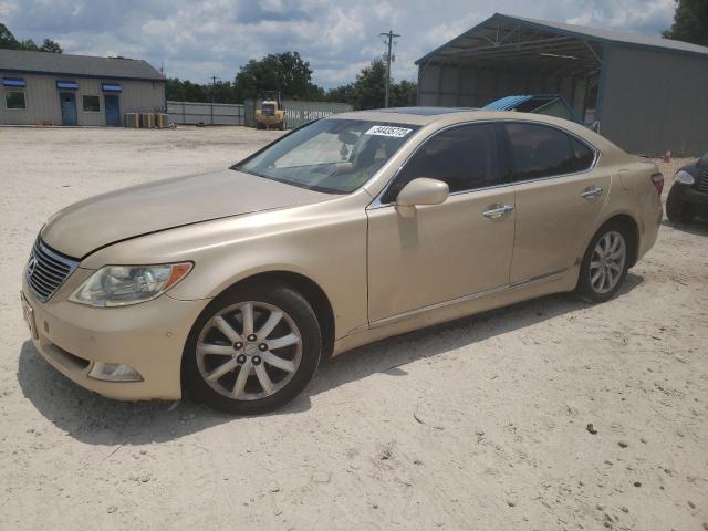 LEXUS LS 460 2009 with VIN JTHBL46F595089999 - Photo from auction