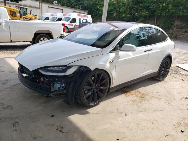 TESLA MODEL X 2016 with VIN 5YJXCBE48GF025673 - Photo from auction
