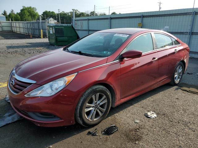 HYUNDAI SONATA GLS 2014 with VIN 5NPEB4AC7EH831909 - Photo from auction