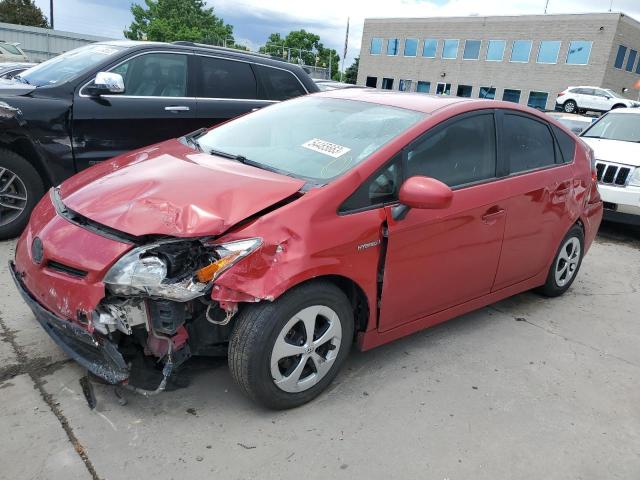 TOYOTA PRIUS 2014 مع رقم تعريف المركبة JTDKN3DU2E0370107 - صورة من المزاد