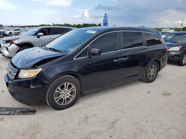 HONDA ODYSSEY EX 2013 with VIN 5FNRL5H67DB088346 - Photo from auction