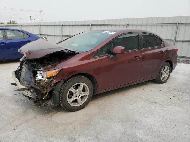 Photo 1 from auction – 2012 HONDA CIVIC LX with VIN 2HGFB2E42CH002748