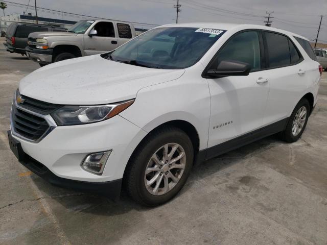 CHEVROLET EQUINOX LS 2018 with VIN 3GNAXHEV8JL386746 - Photo from auction