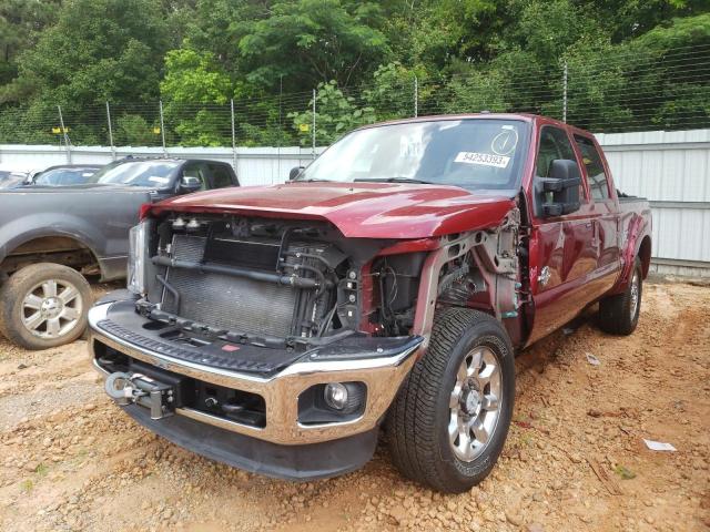 FORD F250 SUPER 2015 with VIN 1FT7W2BT9FEA20310 - Photo from auction