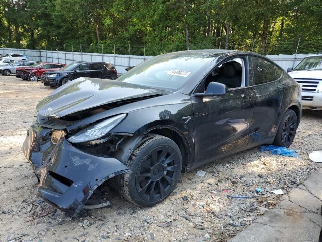 TESLA Y 2022 with VIN 7SAYGDEE8NF439825 - Photo from auction
