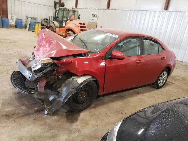 TOYOTA COROLLA L 2015 with VIN 2T1BURHE4FC443610 - Photo from auction