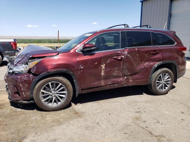 TOYOTA HIGHLANDER 2018 with VIN 5TDJZRFH4JS884745 - Photo from auction
