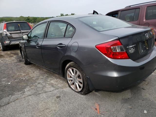 Photo 2 from auction – 2012 HONDA CIVIC EX with VIN 19XFB2F88CE351599