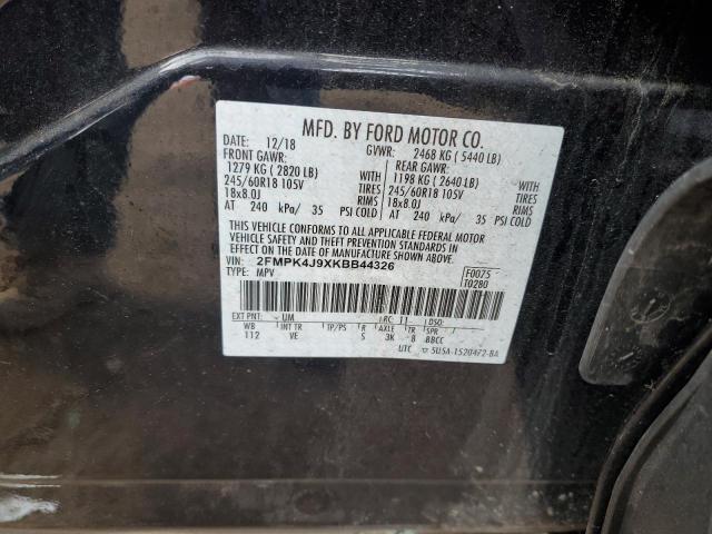 Photo 14 from auction – 2019 FORD EDGE SEL with VIN 2FMPK4J9XKBB44326
