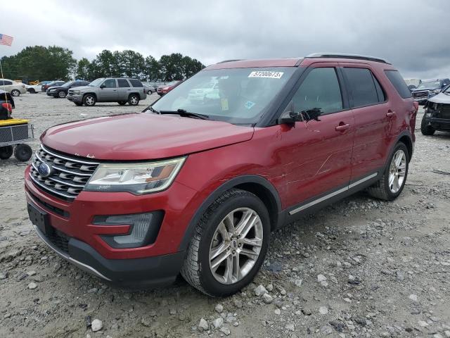 FORD EXPLORER X 2016 with VIN 1FM5K7D89GGB58097 - Photo from auction