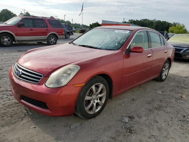 INFINITI G35 2005 with VIN JNKCV51E75M210468 - Photo from auction