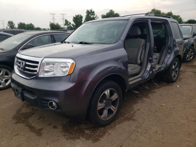 HONDA PILOT SE 2015 with VIN 5FNYF4H34FB074586 - Photo from auction