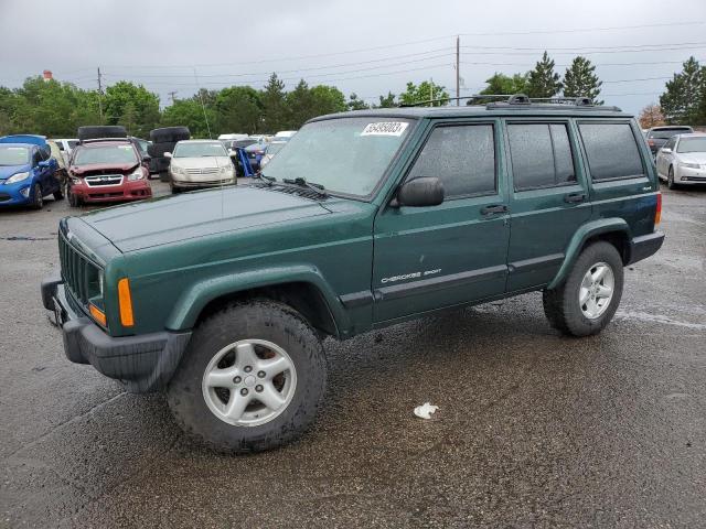 JEEP CHEROKEE S 2001 with VIN 1J4FF48S61L583593 - Photo from auction