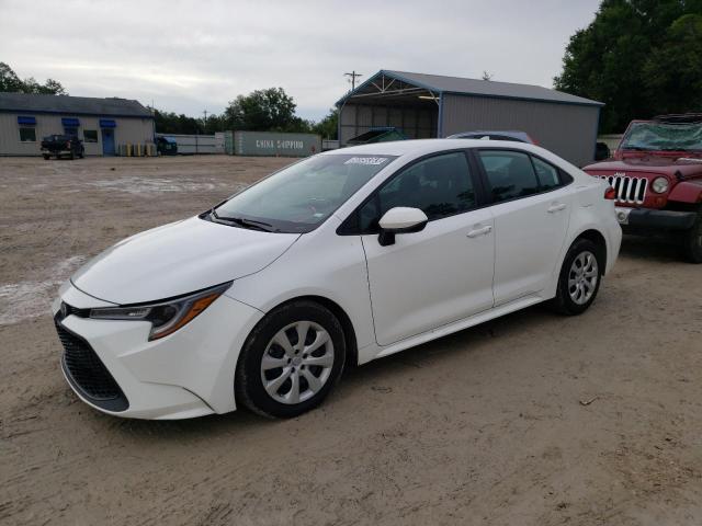 TOYOTA COROLLA LE 2021 with VIN 5YFEPMAE8MP183811 - Photo from auction