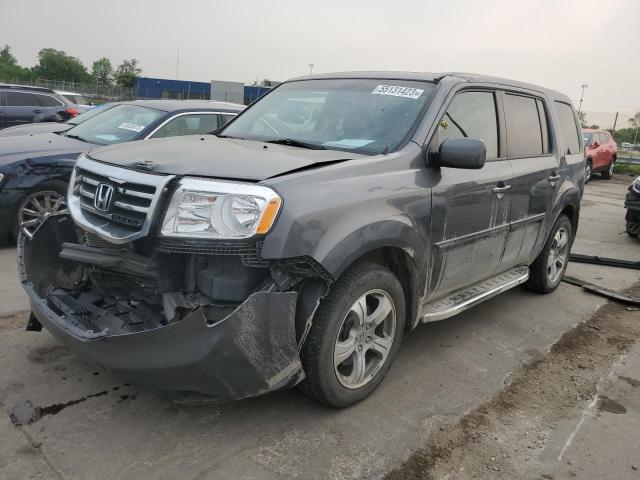 HONDA PILOT EXL 2012 with VIN 5FNYF4H5XCB039287 - Photo from auction