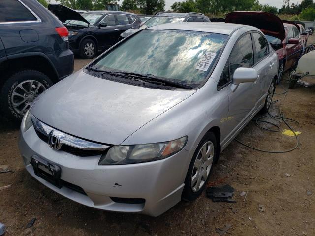 HONDA CIVIC LX 2011 with VIN 19XFA1F56BE036429 - Photo from auction