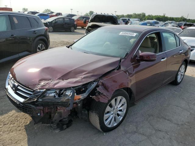 HONDA ACCORD EXL 2015 with VIN 1HGCR2F85FA151772 - Photo from auction
