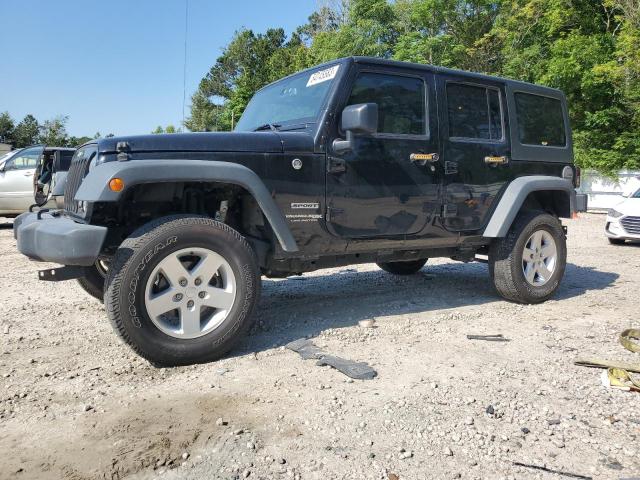 JEEP WRANGLER U 2018 with VIN 1C4BJWDG0JL874722 - Photo from auction