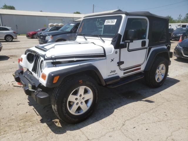 JEEP WRANGLER X 2004 with VIN 1J4FA39S14P717995 - Photo from auction