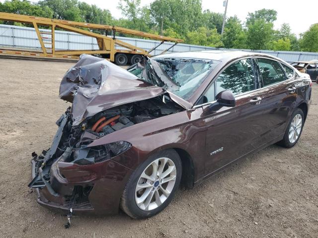 FORD FUSION SE 2019 with VIN 3FA6P0LU5KR165037 - Photo from auction
