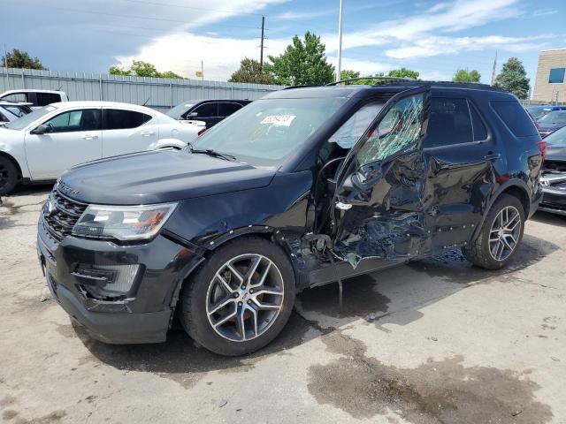 FORD EXPLORER S 2016 with VIN 1FM5K8GT0GGC90171 - Photo from auction