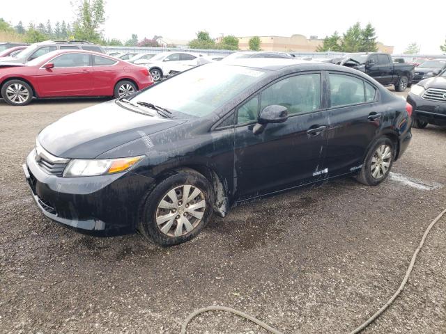 HONDA CIVIC LX 2012 with VIN 2HGFB2F45CH107752 - Photo from auction