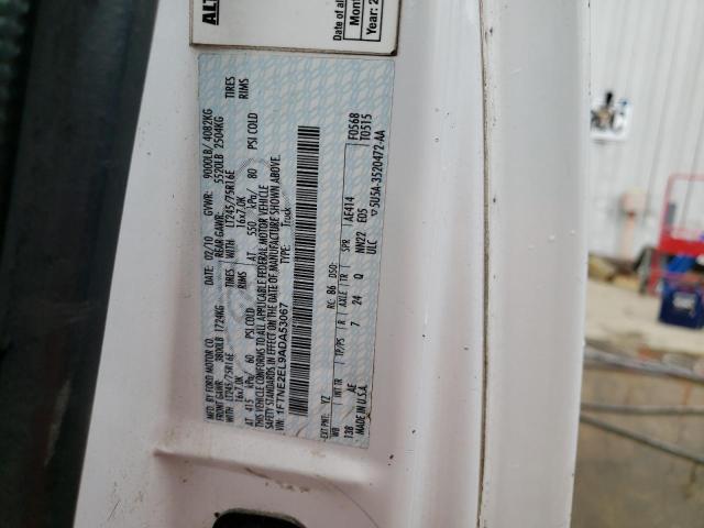 Photo 14 from auction – 2010 FORD ECONOLINE with VIN 1FTNE2EL9ADA53067