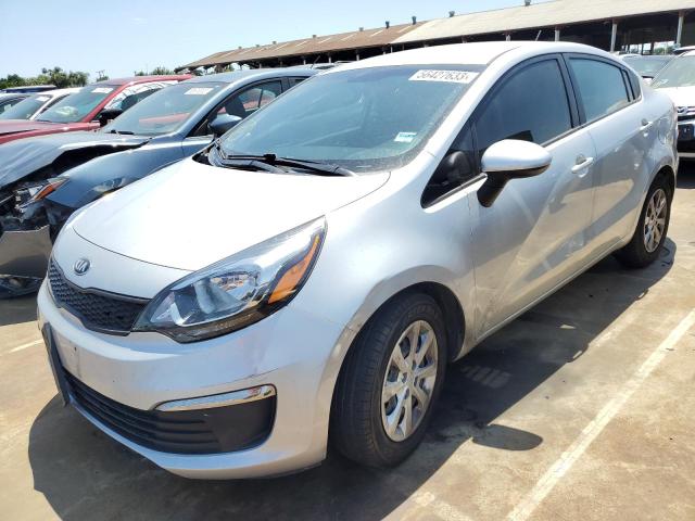 KIA RIO LX 2016 with VIN KNADM4A38G6600730 - Photo from auction