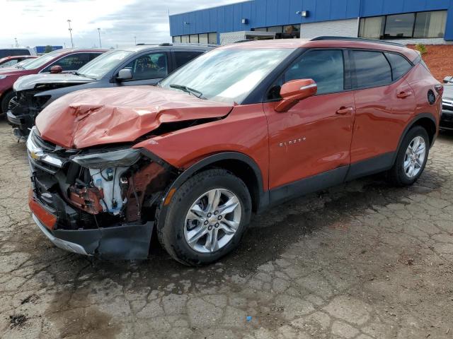 CHEVROLET BLAZER 2LT 2022 with VIN 3GNKBCR44NS124791 - Photo from auction