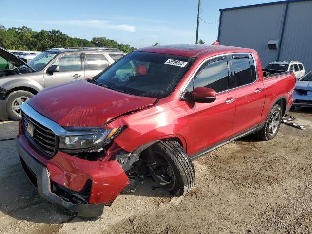 HONDA RIDGELINE 2021 with VIN 5FPYK3F71MB007380 - Photo from auction