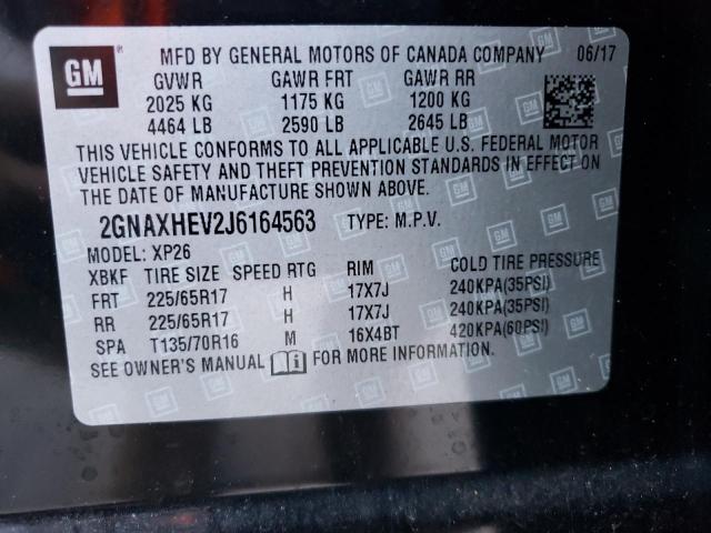 Photo 14 from auction – 2018 CHEVROLET EQUINOX LS with VIN 2GNAXHEV2J6164563