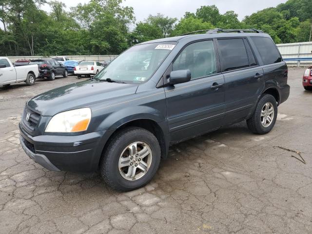 HONDA PILOT EXL 2005 with VIN 5FNYF18565B021628 - Photo from auction