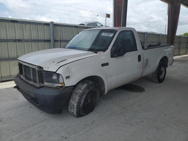 FORD F250 SUPER 2002 с VIN 1FTNF20L42EA51257 - Снимка от търг