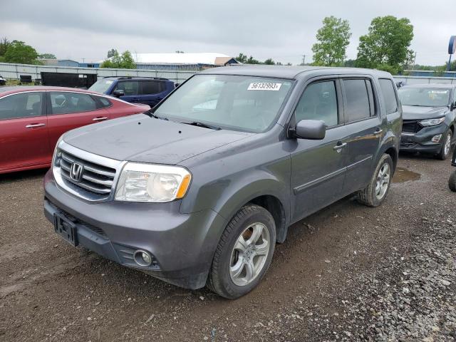 HONDA PILOT EX 2015 with VIN 5FNYF4H40FB031677 - Photo from auction