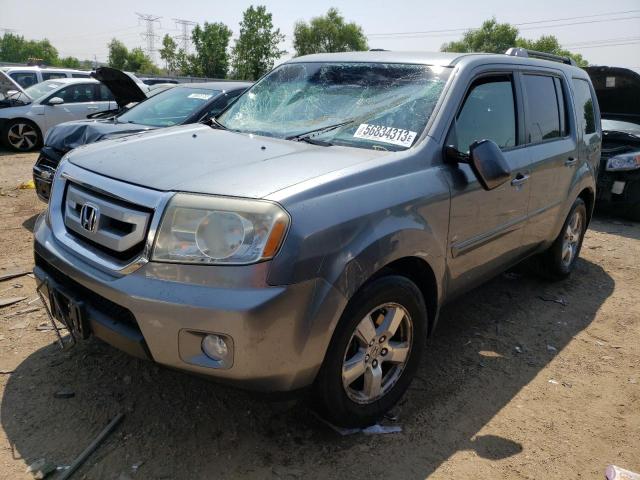 HONDA PILOT EX 2009 with VIN 5FNYF48499B045212 - Photo from auction