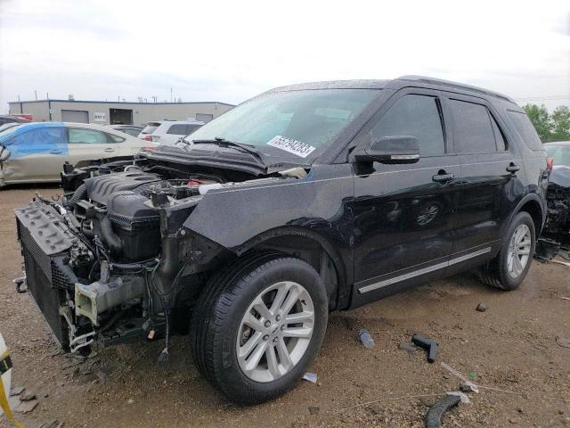 FORD EXPLORER X 2017 with VIN 1FM5K7DH2HGA68565 - Photo from auction
